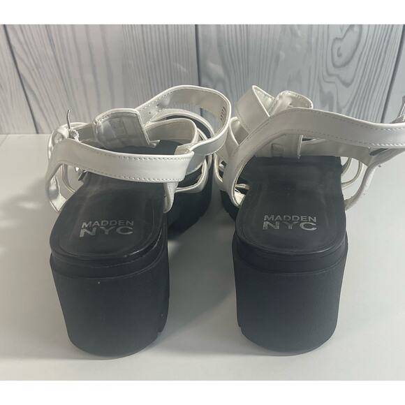Madden Nyc Fisherman Sandal Chunky Retro Bratz  Strappy Sandal Size 10 - Picture 6 of 8